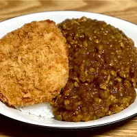 ☆チキンカツキーマカレー|まぁたんさん