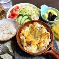 3/5晩ご飯：はんぺんとツナのチーズ焼き| ななみんさん