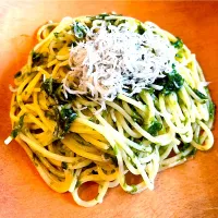 生海苔としらすのパスタ|KANAさん