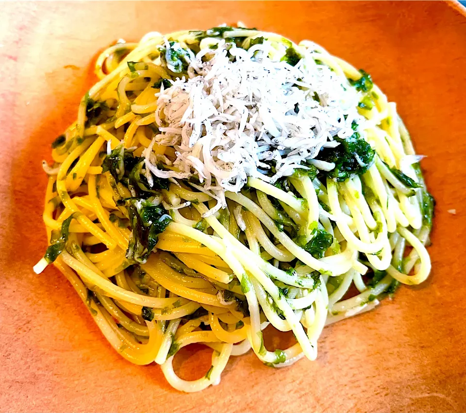 生海苔としらすのパスタ|KANAさん