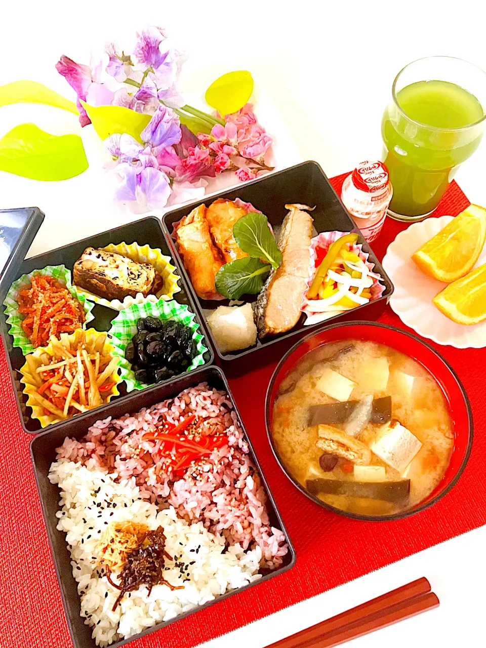 小さなお重箱に入れてみました^ - ^幸せ朝ご飯🤗お弁当🍱には最幸〜!|HAMI69さん