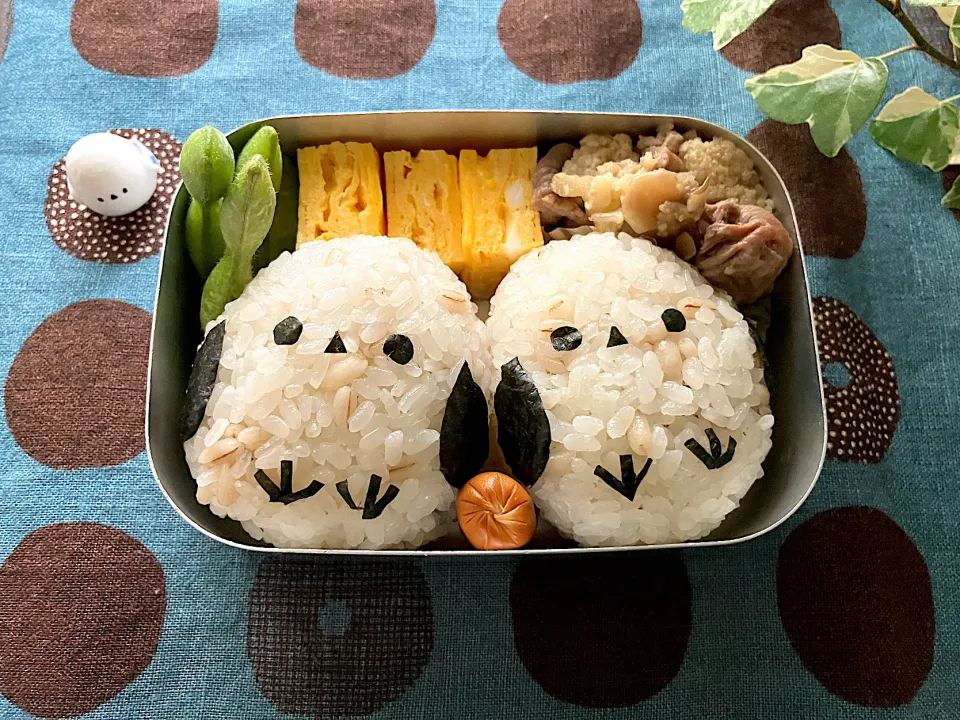 ＊べびたん年長さんお弁当🍱＊シマエナガ🕊️＊|＊抹茶＊さん