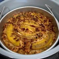 Bread pudding using ninja smarlid multicooker|Ahnneさん