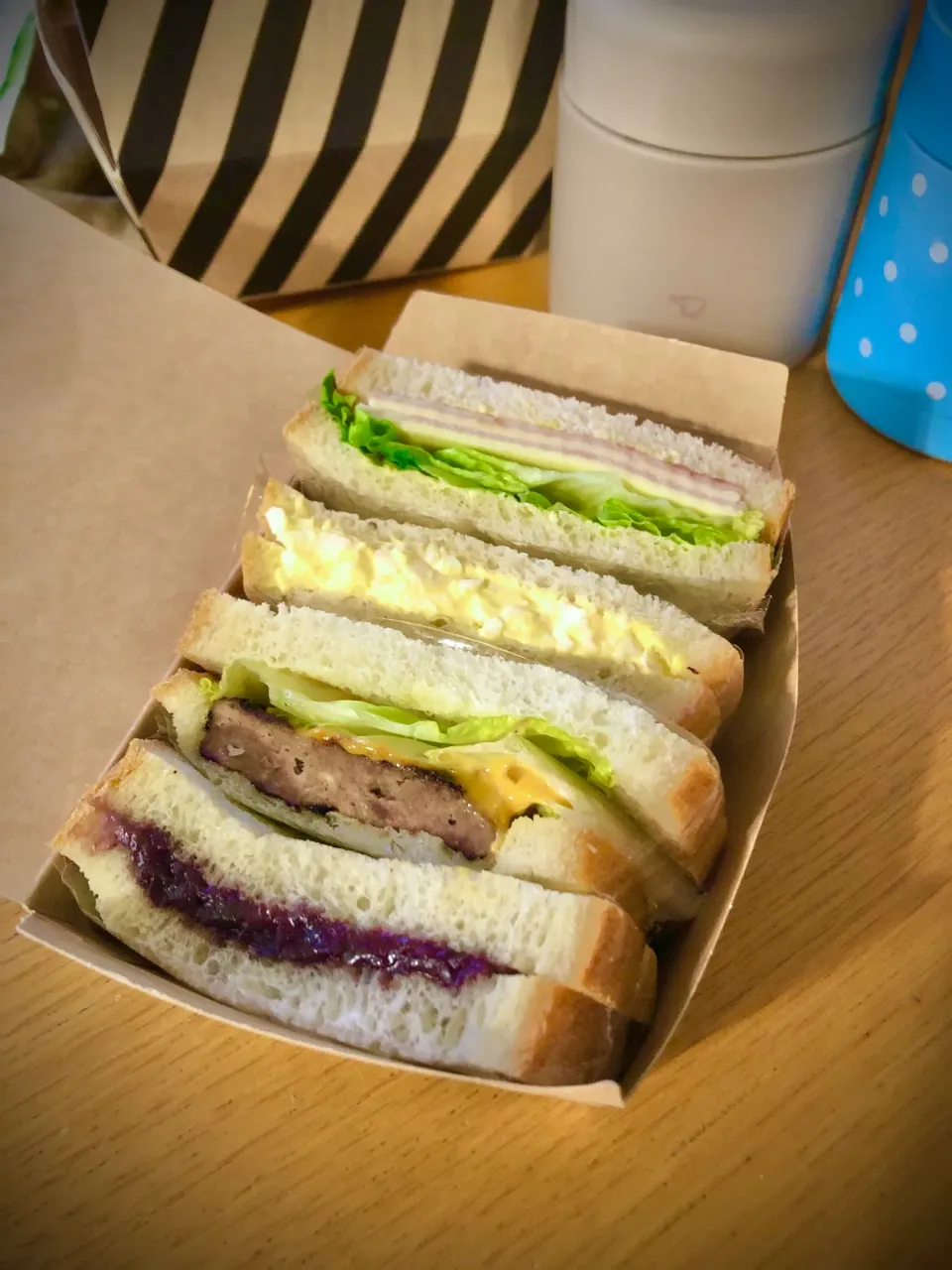 サンドイッチ弁当|gentle___moonさん