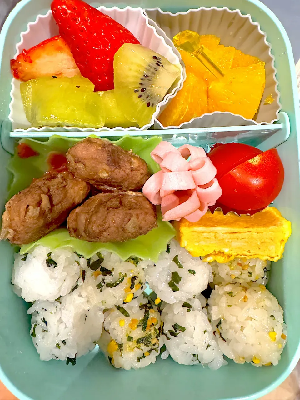 年長 お弁当2025/03/05|Yummy worldさん