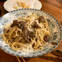 スネ肉2時間煮込んでスパゲティ・ボロネーゼ|takosさん