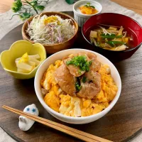 『FitDish』香ばし仕上げ　鶏もも肉の照り焼きdeてりたま丼|スイーツポテトさん