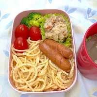 たらこマヨネーズパスタ弁当|ゆっきーさん