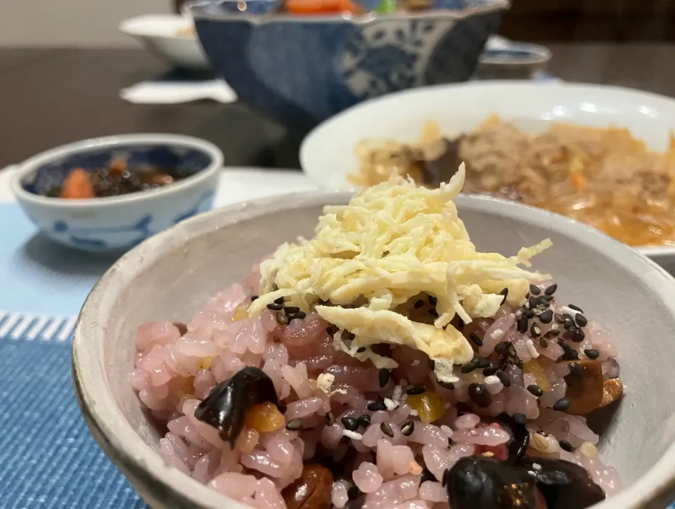 3/7 黒豆ご飯💗|あーるさん
