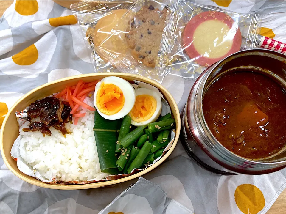 カレーライスのお弁当😋🍴🍱♬*お気に入り|ナタママさん