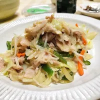 豚コマと野菜の炒めもの|えぃみぃさん