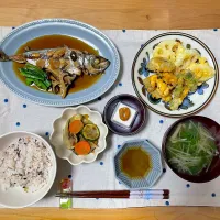 鯵の煮付け、天ぷら|ゆさんさん