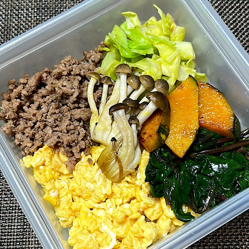 ⚾️部活弁当　6色丼|柚子きりかさん