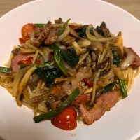 海苔の佃煮で和風パスタ|seiko Oさん