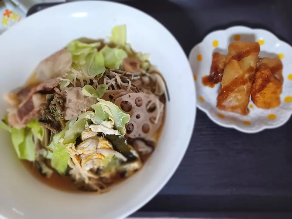 この前のお昼はきしめんでぽかぽか(*´艸｀*)|ぽんすけさん