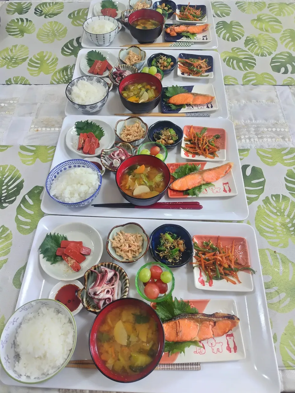 あごだし銀鮭焼定食です✨|rikako♪。.:＊さん