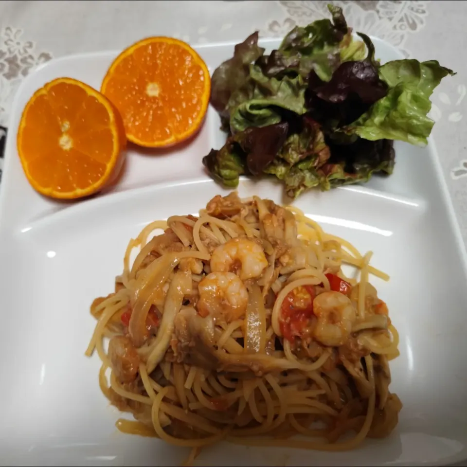 今日昼はパスタプレート|m.rafuさん