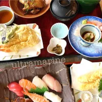 ＊魚屋さんのごはん屋さんにて。夫婦でのんびりランチ。＊|ultramarineさん