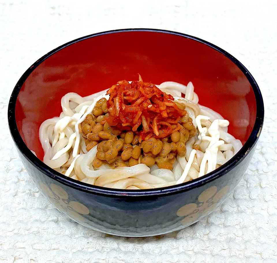 納豆キムチうどん|marichさん