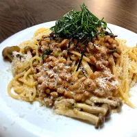 納豆パスタ|料理研究家  TEEさん