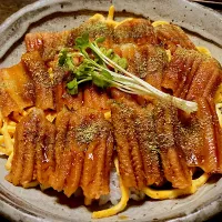 好物に辻田の山椒かけて                                         「あなご丼」|mottoさん