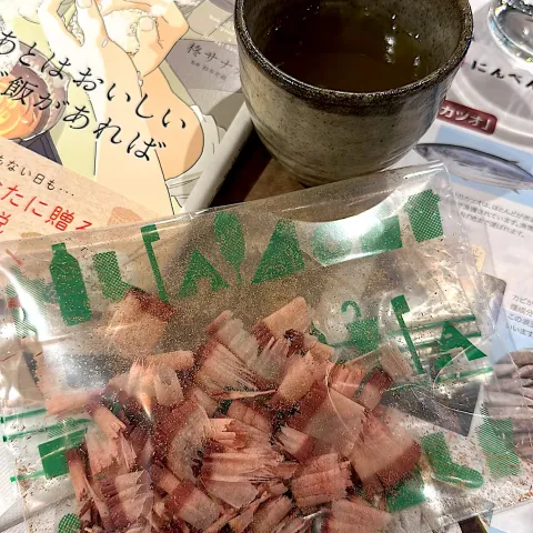 「フレッシュパックソフト」を使ってみたSnapdishの料理・レシピ写真:鰹節を削ってみた！