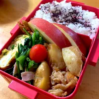 じゃがいもの甘辛煮弁当|ももちゃんのママさん