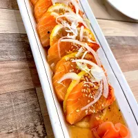 salmon carpaccio| hweeyhさん