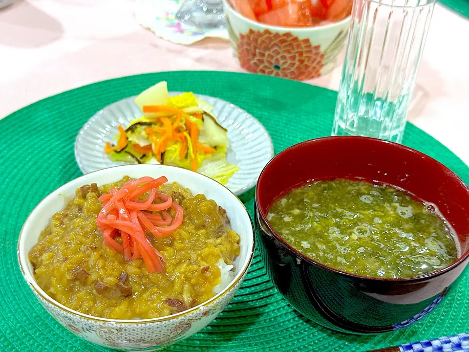 非常食の期限が切れるので…吉野家牛丼の牛🐄|Seikoさん