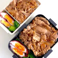 豚丼弁当！|ikumonさん