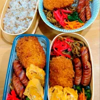 焼きそばコロッケ弁当|NOZUさん