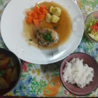 ハンバーグ 和風イヨカンのソース| はやとさん