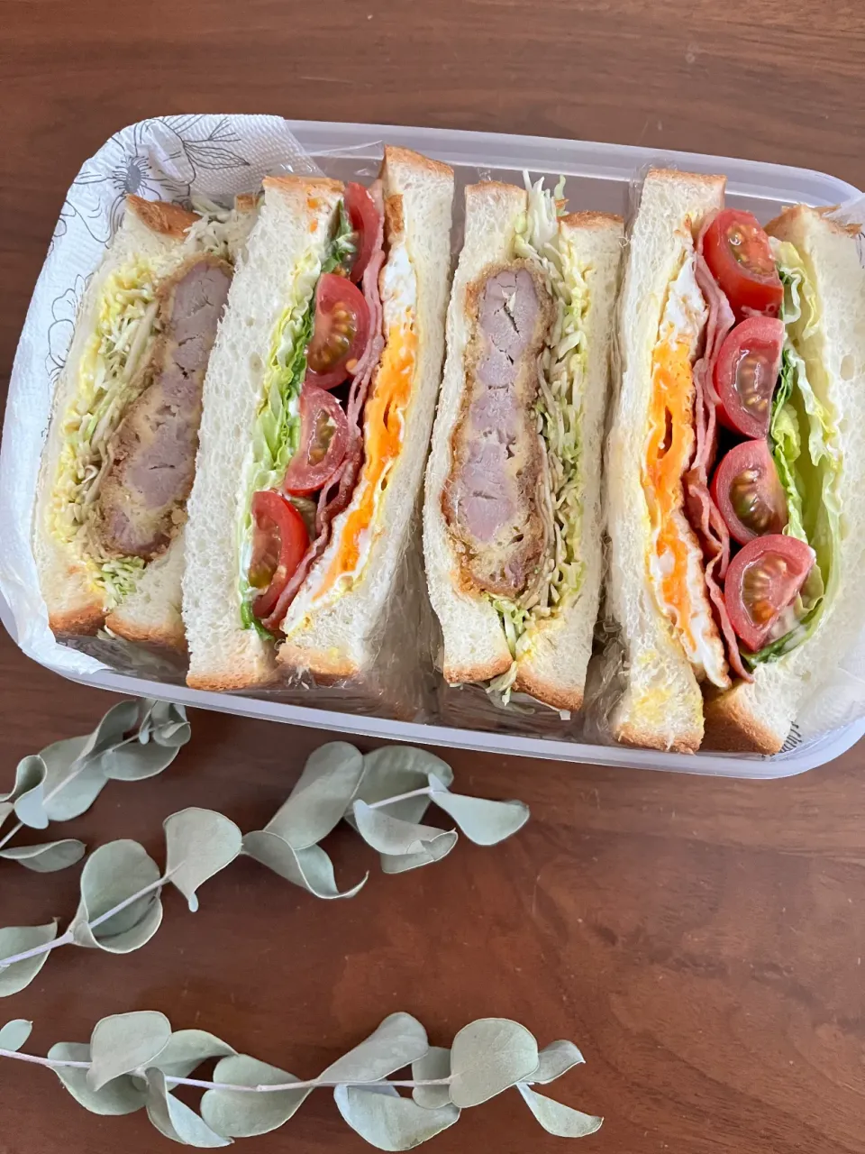 サンドイッチ弁当|さあママさん