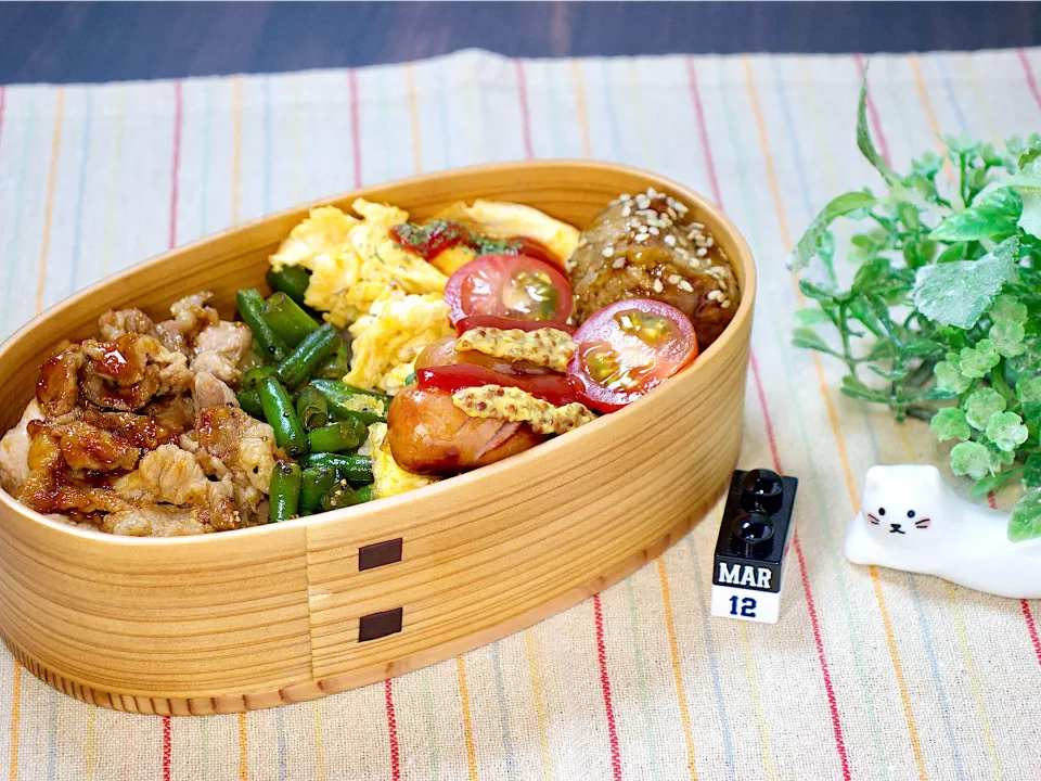 今日のお弁当 25/03/12|しげさん