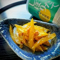 まりおさんの料理 茎わかめの梅おかか和え