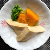 高野豆腐とカボチャの煮物　花椒風味|栃倉 直人さん