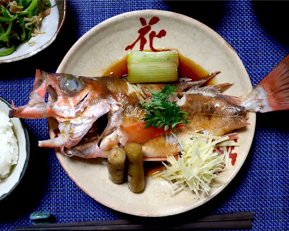 メバルの煮付け定食|かおるさん