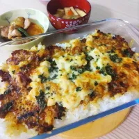 ほうれん草のカレードリア、新じゃがと鶏肉の塩糀炒め|ちゃいさん