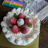 いちごのケーキ🎂