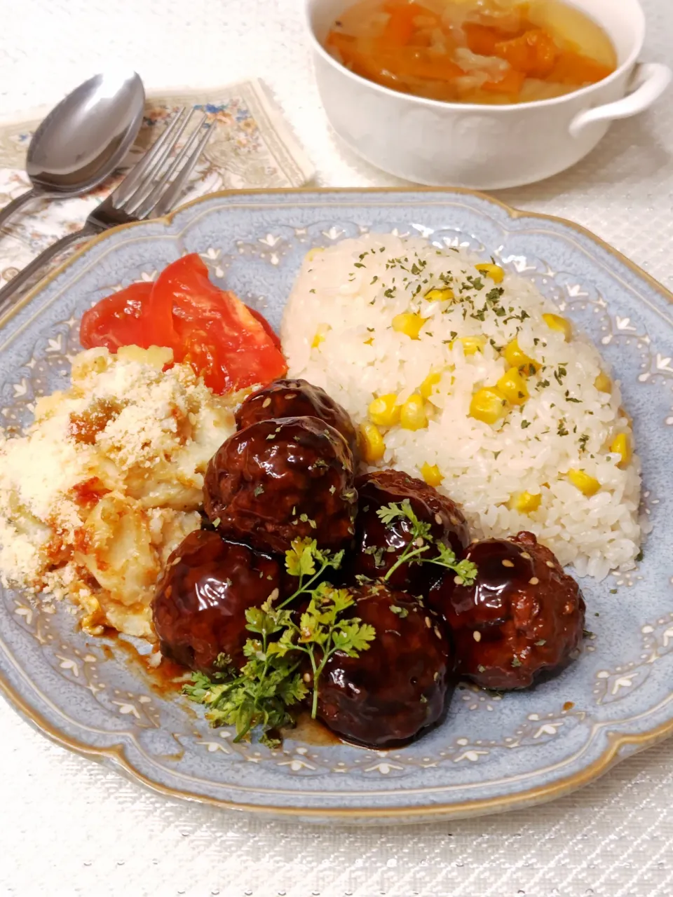 【黒酢甘ダレ肉団子】|梨々香さん