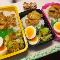 夫弁当､娘弁当､私弁当