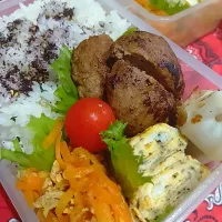 にんじんシリシリーハンバーグ弁当|yayoi.Kさん