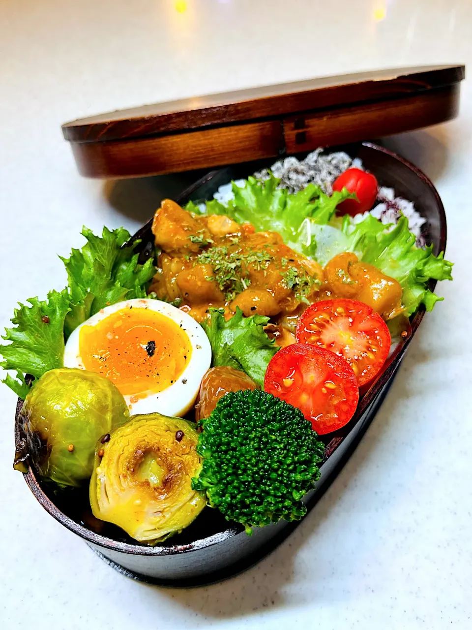 チキンのトマト煮弁当|nnnnn’koさん