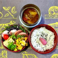 お弁当　カレー|めみさん