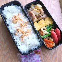 夫のお弁当|みわさん