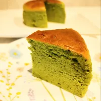 抹茶のスフレチーズケーキ🍵|うるさん