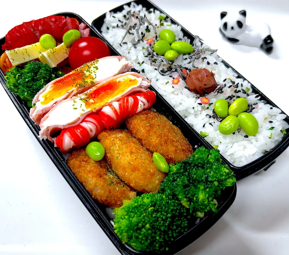 今日のお弁当🍱です|パンダ🐼🐼パンダさん