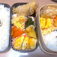 手羽先の塩焼き弁当🍱|ふみふみさん