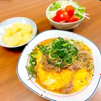 豚こま天津飯|teritamagoさん