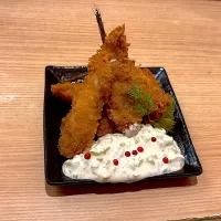 メゴチフライ、セロリタルタル|けーたさん